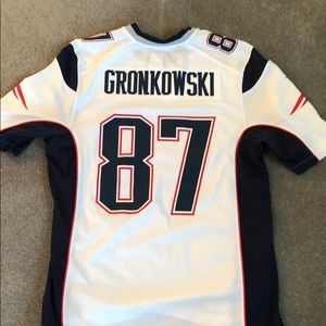 Rob Gronkowski Nike On Field Patriots Jersey